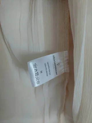 Blusa / Chaqueta Lola Casademunt Beige Talla M