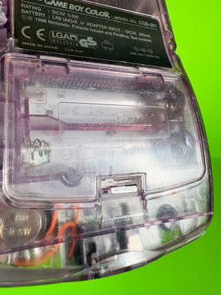 Game Boy Color Trasparente Scatola Completa