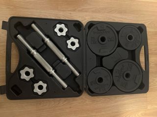 Kit Mancuernas 20kg Decathlon