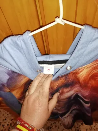 Sudadera invierno hombre,con estampado de león mul