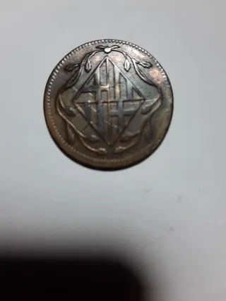 Moneda Antigua Española 4 Cuartos