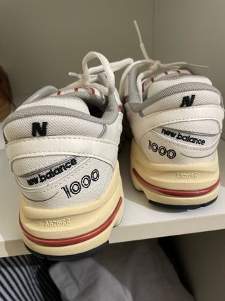 New Balance 1000Rojo Blanco