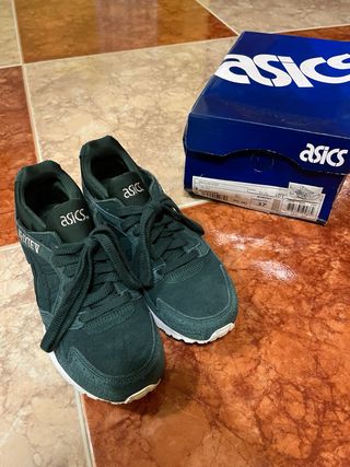 Asics Gel-Lyte V Talla 36 Verde Botella