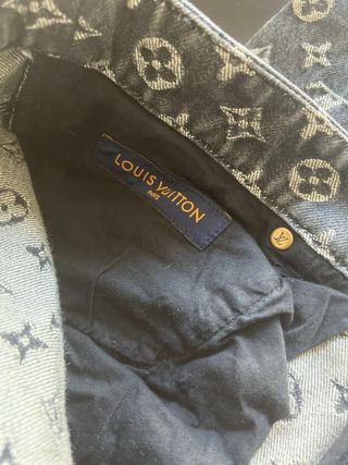 Pantalones Louis Vuitton Baggy Original Gris