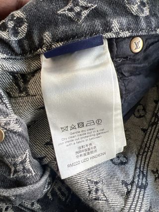 Pantalones Louis Vuitton Baggy Original Gris