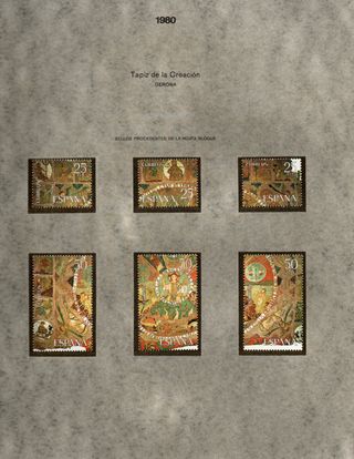 Collezione 1980 Francobolli Spagna anno 1980