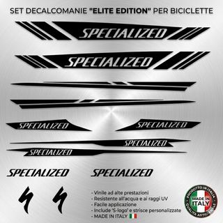 Adesivi Specialized Elite Edition Made in Italy