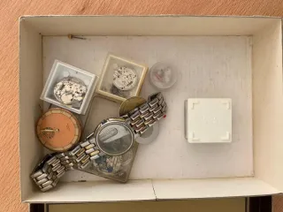 Reloj Vintage Farías No1 + Caja y Piezas