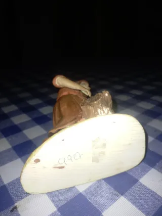 Figura Belén Pastor con leña