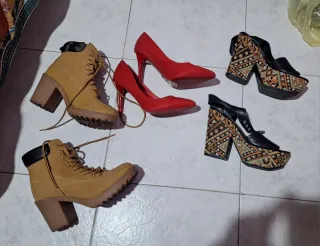 Set 3 paia scarpe donna Tg 36