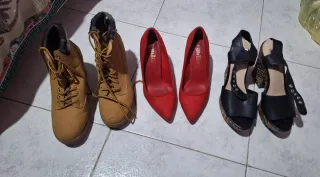 Set 3 paia scarpe donna Tg 36