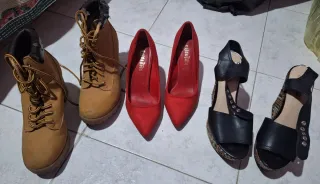 Set 3 paia scarpe donna Tg 36