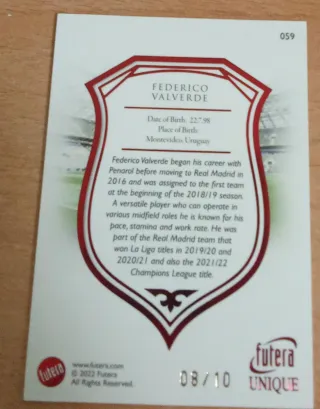 Valverde Futera /10
