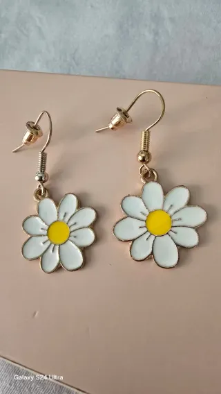 Orecchini Margherita Oro Bianco