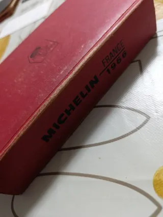 Libro Guida Michelin Francia 1966