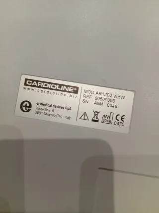 Cardioline AR1200view Electrocardiografo