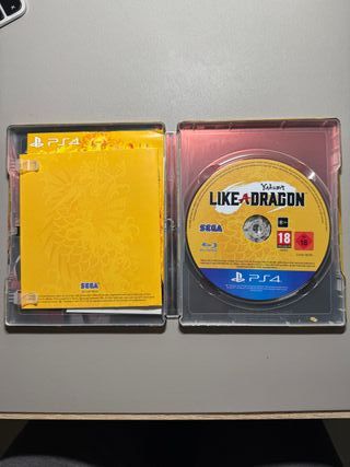 Yakuza Like A Dragon Steelbox PS4
