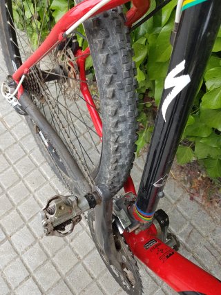 Bicicleta Specialized Roja