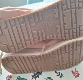Zapatillas Pull&Bear rosas talla 35