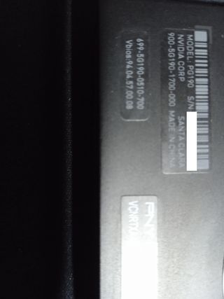 Tarjeta Gráfica PNY NVIDIA A4000 16GB DDR6 Nueva