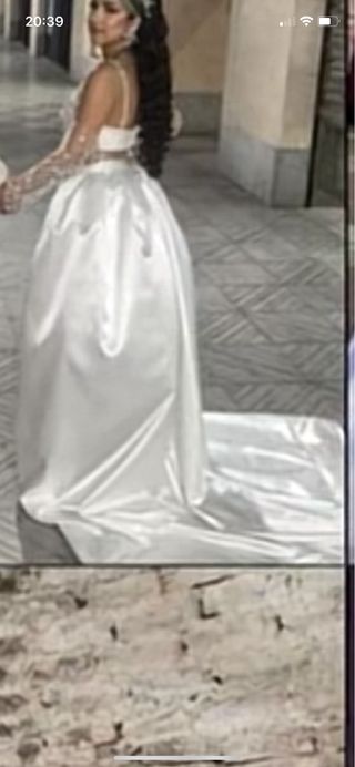 Vestido de boda gitana  Lleno de pedreria