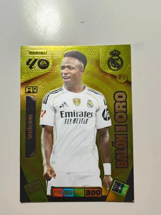Panini Vinicius Balón de Oro