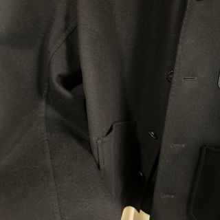 Chaqueta Loewe Piel Negra y Azul