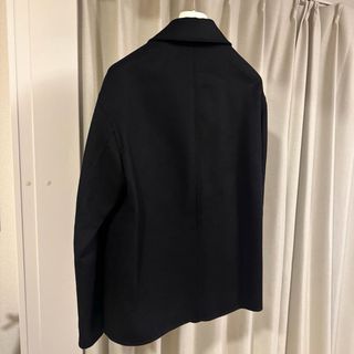 Chaqueta Loewe Piel Negra y Azul