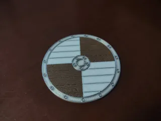 Set Posavasos Vikingos Escudo