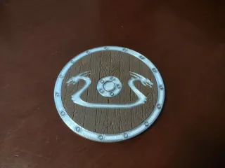 Set Posavasos Vikingos Escudo