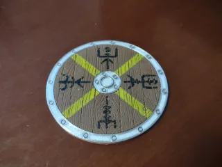 Set Posavasos Vikingos Escudo