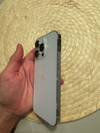 iPhone 14 Pro 128GB Plata blanco + Funda Muk