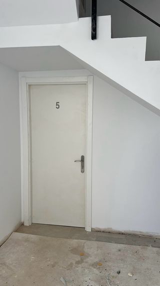 Puerta madera blancas (cortafuego) 3 unidades