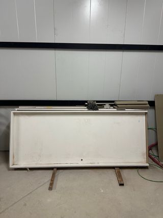 Puerta madera blancas (cortafuego) 3 unidades