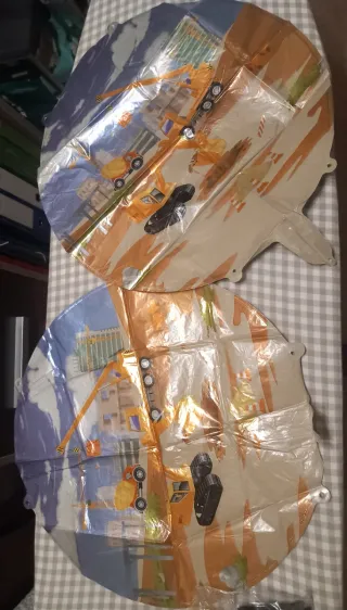 Decoración cumpleaños 2 años temática obra