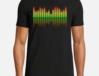 Camiseta LED que reacciona a la música