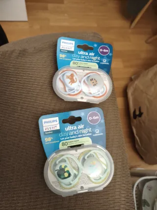 Chupetes Philips Avent 0-6m