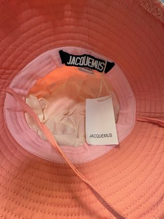 Cappello bucket Jacquemus rosa
