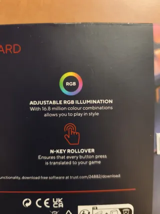 Trust ACIRA Tastiera Gaming Meccanica 60%