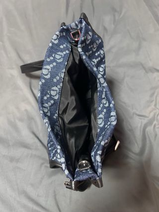 Bolso Desigual azul con estampado