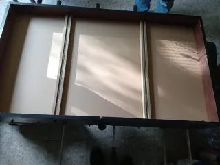 Futbolín de madera