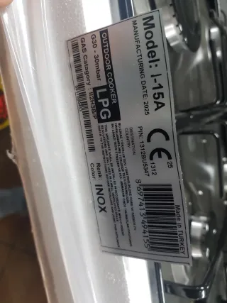 Cocina de gas 4 fuegos Itimat