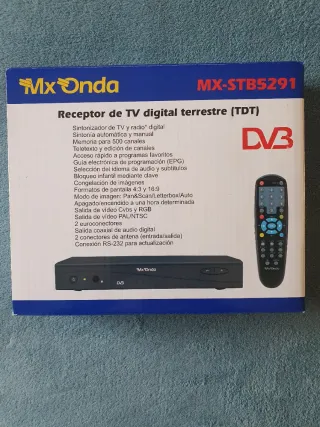 Receptor TDT Mx Onda MX-STB5291 DVB