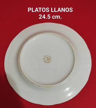 Platos Llanos Limoges