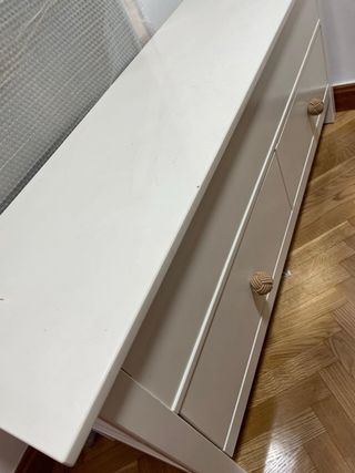 Mueble para la tele ikea blanco