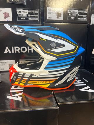 Casco Moto XS Cross Airoh FIBRA