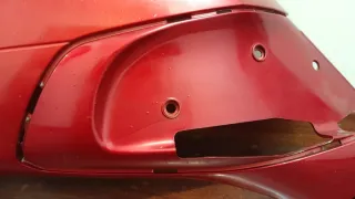 Carenado Piaggio Skipper Rojo