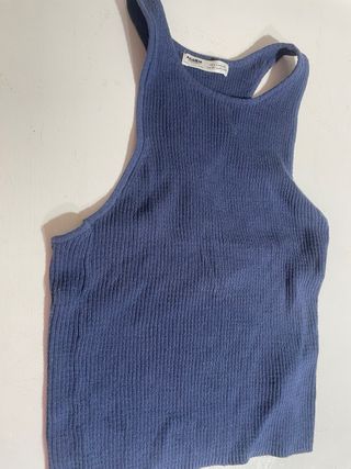 Camiseta Pull&Bear azul talla M
