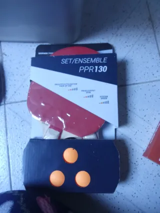 Set di Ping Pong con Racchette e Palle