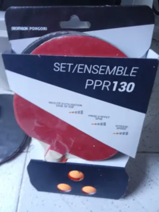 Set di Ping Pong con Racchette e Palle